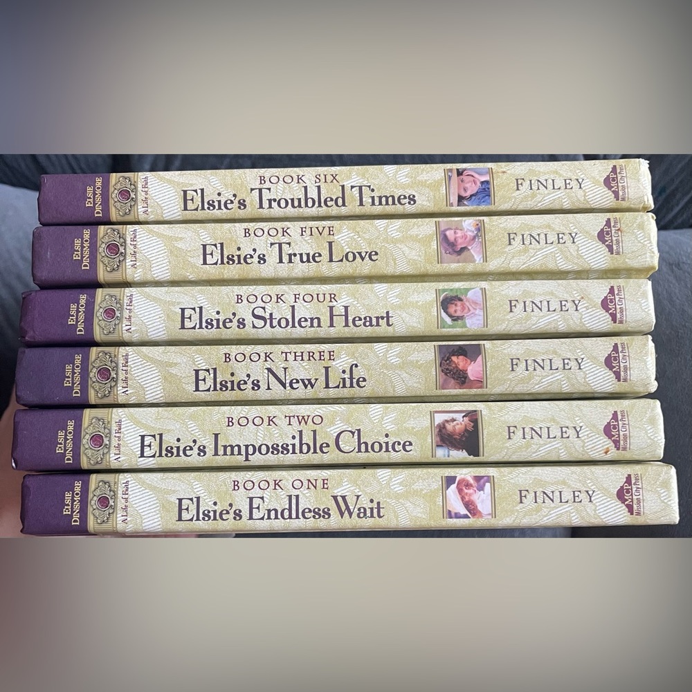 Elsie Dinsmore Hardback Books
